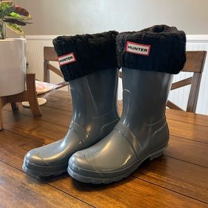 Hunter rain boots